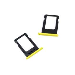 Tiroir Sim Iphone 5C Jaune