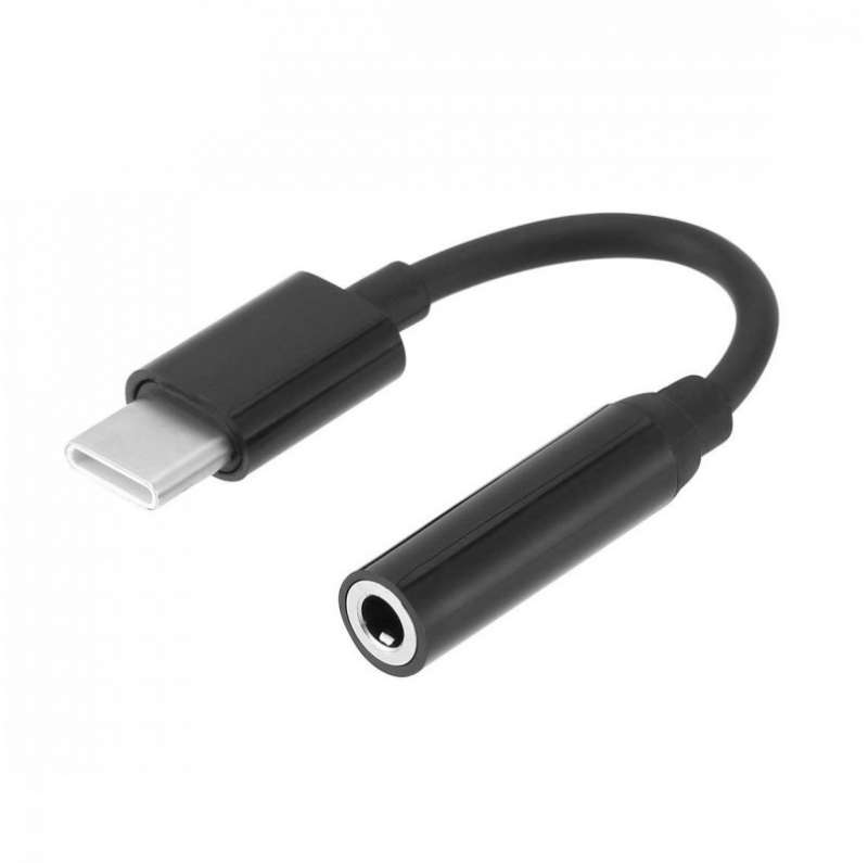 Adaptateur Pour Samsung USB-C Vers Jack 3.5mm Noir