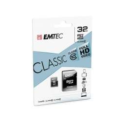 Carte MicroSDHC EMTEC 32GB...