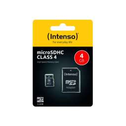 Carte MicroSDHC 4Go Intenso...