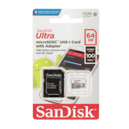Carte MicroSDHC SanDisk...