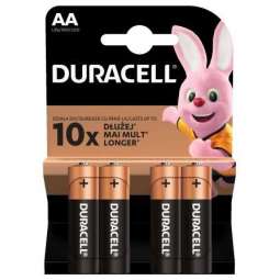 Pack de 4 Piles Duracell AA...