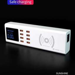 Chargeur Usb Rapide 8 Ports...